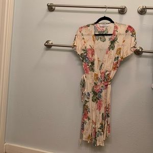 August’s wrap dress